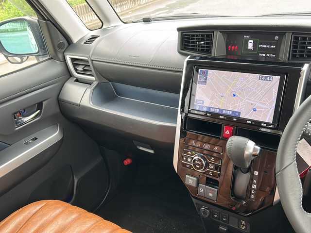 トヨタ ルーミー カスタムG－T 茨城県 2022(令4)年 5万km パールホワイトⅢ 純正9インチSDナビ/AM/FM/CD/TV/SD/BT/アラウンドビューモニター/両側パワースライドドア/クルーズコントロール/LEDオートライト/オートマチックハイビーム/シートヒーター/レザー調シートカバー/純正15インチアルミホイール/オートエアコン/USB入力端子/アイドリングストップ/ビルトインETC2.0/ステアリングリモコン/純正フロアマット/コーナーセンサー/禁煙車