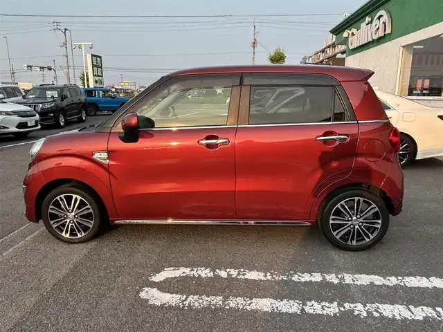 ダイハツ キャスト スタイル G VS SAⅢ 徳島県 2019(令1)年 2.3万km ファイアークォーツレッドM SDナビ　CN-RE05WD/　AM/FM/BT/SD/DISC/USB/iPod/フルセグ/バックカメラ/全方位カメラ/前後ドライブレコーダー　ZDR-015/ETC/フロントシートヒーター/アイドリングストップ/純正フロアマット/ドアバイザー/LEDヘッドライト/プッシュスタート/スペアキー/スマートアシストIII