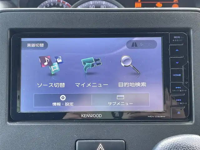 スズキ ワゴンＲ HYBRID FX リミテッド 静岡県 2018(平30)年 11.3万km ノクターンブルーパール スズキセーフティサポート/社外メモリーナビ(MDV-D306W)/　AM FM CD DVD USB AUX ワンセグ/シートヒーター(前席)/ヘッドアップディスプレイ/スマートキー2本/プッシュスタート/アイドリングストップ/ETC/前方ドライブレコーダー/純正14インチアルミホイール