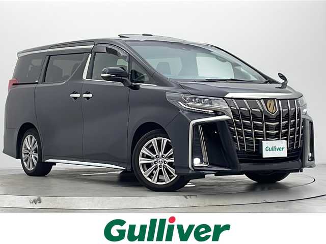 トヨタ アルファード S タイプゴールド 宮城県 2020(令2)年 5.1万km ブラック ムーンルーフ　/デジタルインナーミラー　/ＢＳＭ　/後席モニター　/ＣＤ／ＤＶＤプレーヤー　/ＴＶチューナー　/ＴＶキャンセラー　/エントリーナビキット　/パワーバックドア　/トヨタセーフティセンス　/両側パワースライドドア/禁煙