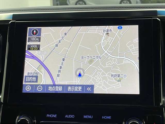 トヨタ アルファード S タイプゴールド 宮城県 2020(令2)年 5.1万km ブラック ムーンルーフ　/デジタルインナーミラー　/ＢＳＭ　/後席モニター　/ＣＤ／ＤＶＤプレーヤー　/ＴＶチューナー　/ＴＶキャンセラー　/エントリーナビキット　/パワーバックドア　/トヨタセーフティセンス　/両側パワースライドドア/禁煙
