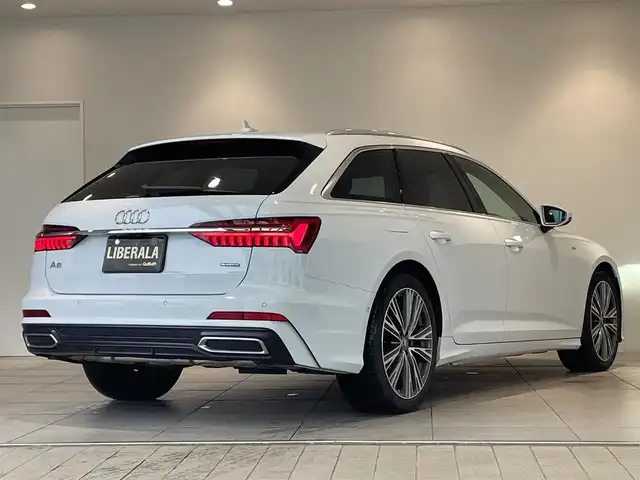 アウディ Ａ６ 55TFSIクワトロ デビューPKG 愛知県 2019(令1)年 5.1万km グレイシアホワイトメタリック アシスタンスＰＫＧ　/マトリクスＬＥＤ　/バーチャルコクピット　/ＭＭＩナビゲーション　/フルセグＴＶ　/３６０度カメラ　/ミラーリング/AppleCarPlay/AndroidAuto　/ＡＣＣ　/ＬＫＡ　/ＢＳＭ　/アンビエントライト　/ドライブレコーダー　/ＥＴＣ/メモリー付パワーシート/シートヒーター/パワーテールゲート/プッシュスタート/アイドリングストップ/ウィンカーミラー
