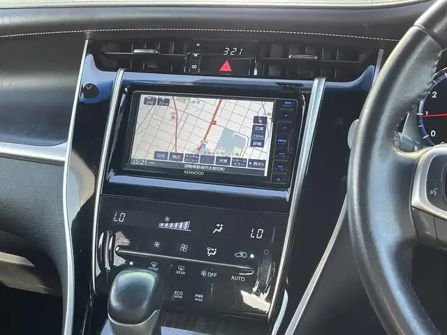 トヨタ ハリアー グランド 宮崎県 2014(平26)年 8万km ダークブラウンM メモリナビ/ワンセグテレビ/アイドリングストップ/ウィンカーミラー/プッシュスタート/ETC/バックカメラ/ドライブレコーダー