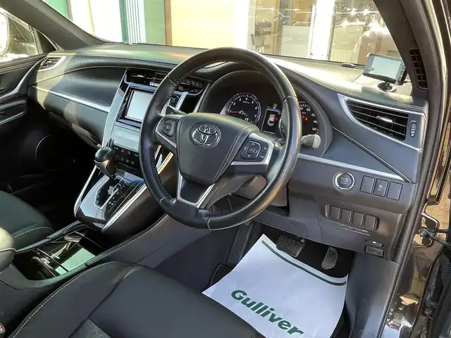 トヨタ ハリアー グランド 宮崎県 2014(平26)年 8万km ダークブラウンM メモリナビ/ワンセグテレビ/アイドリングストップ/ウィンカーミラー/プッシュスタート/ETC/バックカメラ/ドライブレコーダー