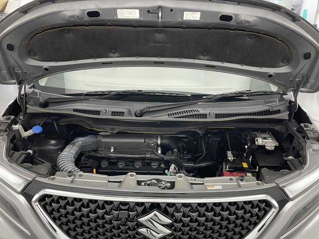 スズキ ソリオ バンディット HV MV 長野県 2022(令4)年 5万km グレー ワンオーナー/4WD/デュアルカメラブレーキサポート/純正10インチナビ(フルセグ/DVD/CD/BT)/全方位カメラ/両側パワースライド/純正前後ドライブレコーダー/ＥＴＣ/ヘットアップディスプレイ/リアコーナーセンサー/LEDヘットライト/フォグランプ/リアサーキュレーター/リアサイドサンシェード/ステリングスイッチ/ドアバイザー/オートマチックハイビーム/純正フロアマット/スペアーキー/純正15インチAW/保証書