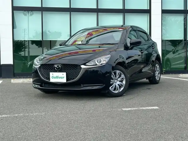 マツダ マツダ２ 15S プロアクティブ スマートED 和歌山県 2021(令3)年 3.1万km ジェットブラックマイカ 純正ナビ/360°ビューモニター/フルセグTV/（BT/CD/DVD)/衝突軽減ブレーキ/BSM/レーンキープアシスト/パーキングセンサー/アイドリングストップ/シートヒーター/ETC/電動格納ミラー/LEDヘッドライト/オートライト