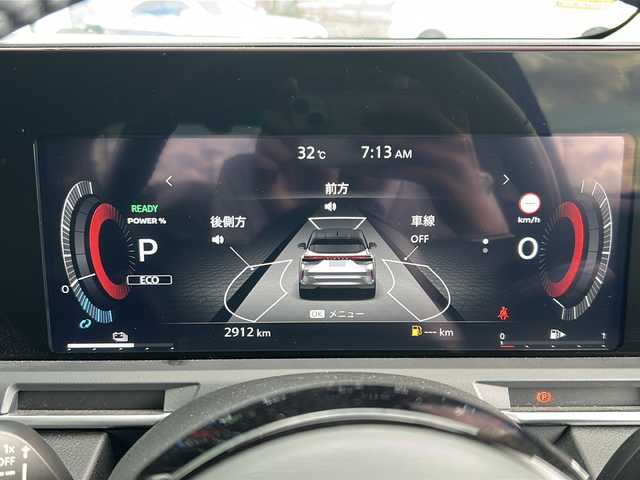 日産 オーラ G FOUR 山形県 2023(令5)年 0.3万km ブリリアントシルバー ４WD/社外ナビ/Bluetooth/フルセグTV/インテリジェントアラウンドビューモニター/インテリジェント エマージェンシーブレーキ/踏み間違い衝突防止アシスト/車線逸脱警報/ふらつき警報/フロント&バックソナー/後側方衝突防止支援システム/後退時車両検知警報/横滑り防止装置/ドライブモードセレクター/ECOモード/EVモード/前席シートヒーター/ステアリングヒーター/ステアリングスイッチ/革巻きステアリング/ハーフレザーシート/ビルトインETC/純正フロアマット/プッシュスタート/LEDヘッドライト/オートライト/フォグランプ/オートマチックハイビーム/スマートキー/スペアキー