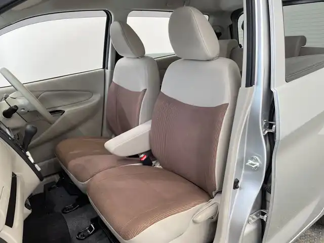 三菱 ｅＫワゴン E 栃木県 2018(平30)年 2.1万km スターリングシルバーM 社外ナビ(CN-E300D)/(ワンセグTV・Bluetooth・CD)/バックカメラ/運転席シートヒーター/禁煙車/フロアマット/ドアバイザー/リモコンキー/スペアキー/ヘッドライトレベライザー/電動格納ミラー