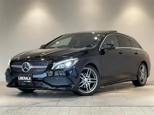 メルセデス・ベンツ ＣＬＡ１８０ Sブレイク　スポーツ 愛知県 2016(平28)年 4.9万km コスモスブラック ＡＭＧレザーＥＸＣ　/レーダーセーフティーＰＫＧ　/パノラミックスライディングルーフ　/レザーシート　/メモリー付パワシート　/シートヒーター　/キーレスゴー　/ＣＯＭＭＡＮＤナビ　/フルセグＴＶ　/バックカメラ/Bluetooth/CD/DVD/パワーテールゲート/LEDヘッドライト/ETC/アイドリングストップ/ウィンカーミラー