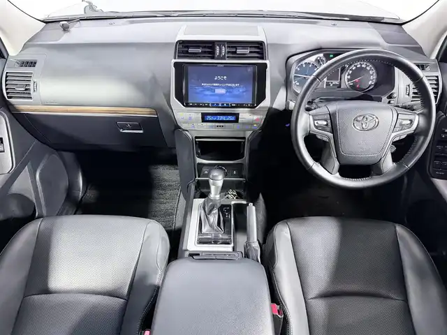 トヨタ ランドクルーザー プラド TX Lパッケージ マットブラED 大阪府 2022(令4)年 2.6万km ブラック サンルーフ 黒革シート ALPINE9incナビTV バックカメラ 後席モニター パワーシート/ヒーター/エアコン レーダークルコン 衝突軽減ブレーキ レーンアシスト オートハイビーム 前後ドライブレコーダー ETC