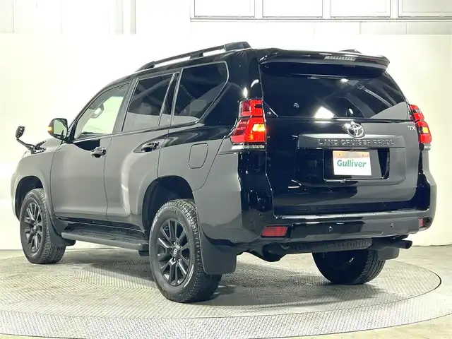 トヨタ ランドクルーザー プラド TX Lパッケージ マットブラED 大阪府 2022(令4)年 2.6万km ブラック サンルーフ 黒革シート ALPINE9incナビTV バックカメラ 後席モニター パワーシート/ヒーター/エアコン レーダークルコン 衝突軽減ブレーキ レーンアシスト オートハイビーム 前後ドライブレコーダー ETC