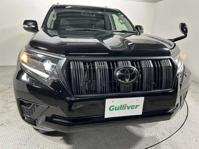 トヨタ ランドクルーザー プラド TX Lパッケージ マットブラED 大阪府 2022(令4)年 2.6万km ブラック サンルーフ 黒革シート ALPINE9incナビTV バックカメラ 後席モニター パワーシート/ヒーター/エアコン レーダークルコン 衝突軽減ブレーキ レーンアシスト オートハイビーム 前後ドライブレコーダー ETC