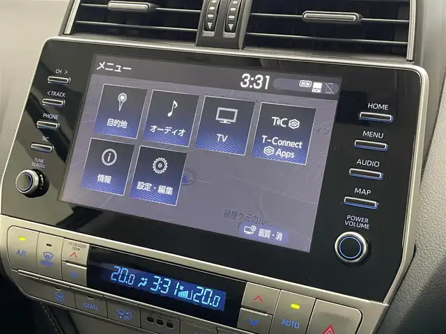 トヨタ ランドクルーザー プラド TX Lパッケージ マットブラED 愛知県 2023(令5)年 1.8万km ホワイトパールクリスタルシャイン 純正メーカー９型ナビ　フルセグＴＶ　Ｂｌｕｅｔｏｏｔｈ　トヨタセーフティーセンス　パノラミックビューモニター　黒革　パワーシート　シートエアコン　レーダークルコン　衝突軽減　ルーフレール　ＥＴＣ2.0　ＬＥＤオートライト　禁煙車