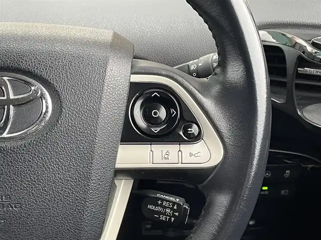 トヨタ プリウス A プレミアム　ツーリングセレ 宮崎県 2018(平30)年 7.5万km グレーメタリック モデリスタエアロパーツ/トヨタセーフティセンス/本革シート/置くだけ充電/9インチメモリナビ/フルセグテレビ/クルーズコントロール/ETC/LEDライト