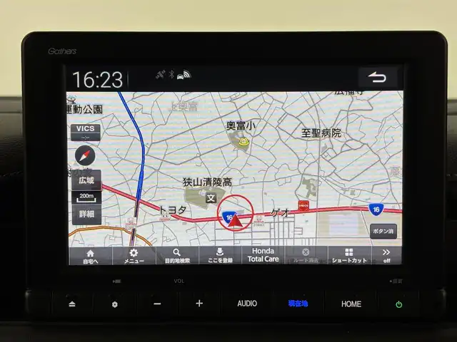 ホンダ ステップワゴン スパーダ eHEV 埼玉県 2023(令5)年 2.2万km クリスタルブラックパール 純正ナビ（Bluetooth/CD/DVD/AM/FM）/フルセグTV/バックカメラ/レーダークルーズコントロール/ブラインドスポットモニター/横滑り防止装置/レーンキープアシスト/盗難防止装置/衝突軽減システム/LEDヘッドライト/パドルシフト/両側パワースライドドア/ETC/ドライブレコーダー/スマートキー