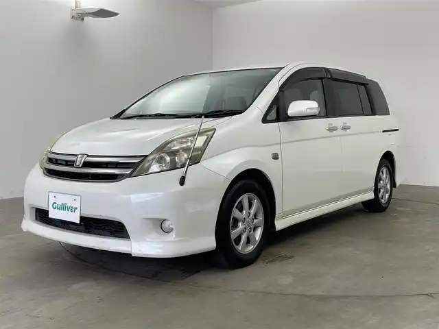 トヨタ アイシス プラタナ リミテッド 兵庫県 2008(平20)年 6.3万km ホワイトパールクリスタルシャイン ・純正ナビ（NHZT-W58）/CD/DVD/TV/MSV/・バックカメラ/・ETC/・両側パワースライドドア/・HIDヘッドライト/・オートライト/・フォグランプ/・純正15インチアルミホイール/・純正フロアマット/・ドアバイザー/・リモコンキー/・スペアキー