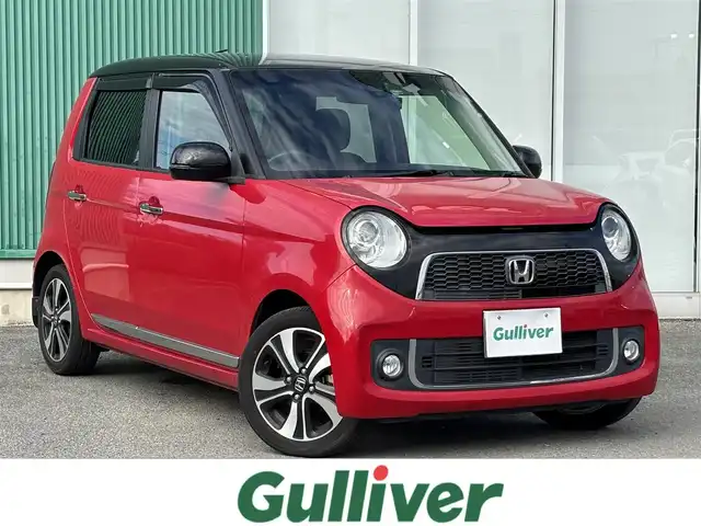 ホンダ Ｎ ＯＮＥ プレミアム ツアラー 福岡県 2014(平26)年 7.4万km ミラノレッド Gathersナビ（BT/フルセグ/DISC/AM/FM）/Bカメラ/クルーズコントロール/LED/オートライト/純正15インチAW/パドルシフト/ステアリングスイッチ/CTBA/横滑り防止装置/盗難防止装置/前方ドライブレコーダー/スマートキー/ETC/保証書