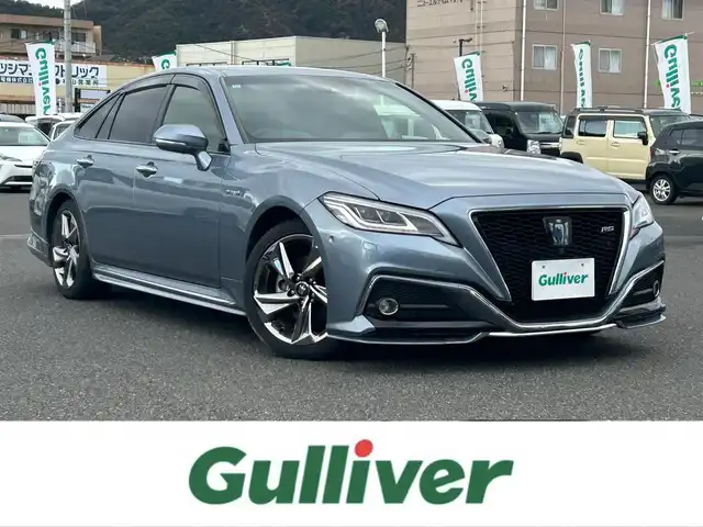 トヨタ クラウン ハイブリッド RS アドバンス 広島県 2019(令1)年 5.9万km プレシャスガレナ 純正メモリナビ/レーダークルーズコントロール/パーキングアシスト/レーンキープアシスト/ブラインドスポットモニター/LEDヘッドライト/ハイビームアシスト/フルセグTV/Bluetoothオーディオ/全方位カメラ/ETC2.0/運転席・助手席パワーシート/運転席・助手席シートヒーター/ドライブレコーダー前後/純正18インチアルミホイール/ハーフレザ―シート/自動防眩インナーミラー/雨滴感応型ワイパー/バックモニター