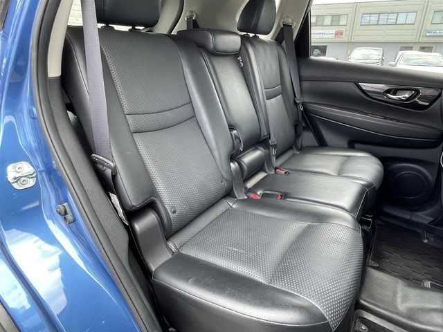 日産 エクストレイル 20X 群馬県 2018(平30)年 5.2万km シャイニングブルー 後期モデル/パートタイム4WD/7人乗り/サンルーフ/プロパイロット/ハンズフリーパワーバックドア/インテリジェントルームミラー/インテリジェントアラウンドビューモニター/社外9インチフローティングナビ/（DVD/BD/フルセグ/BT/USB/ipod）/社外ドライブレコーダー（CA-DR02D）/社外ETC/エマージェンシーブレーキ/車線逸脱警報/インテリジェントクリアランスソナー/カプロンシート/シートヒーター（前席＋2列目）/電動パーキングブレーキ/オートブレーキホールド/LEDヘッドライト/LEDフォグランプ/革巻きステアリング/ステアリングスイッチ/純正18インチアルミホイール/純正フロアマット/純正ドアバイザー/点検記録簿（R5.2）
