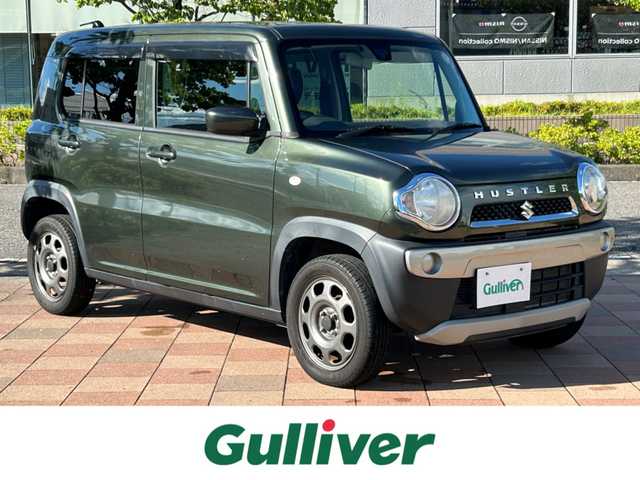 スズキ ハスラー G 福島県 2018(平30)年 5.4万km クールカーキPM 社外ナビゲーション/型番：CN-RE04D/【CD/DVD/SD/BT/TV】/バックカメラ/ETC/前席シートヒーター/レーダーブレーキサポート/アイドリングストップ/ヘッドライトレベライザー/純正フロアマット/純正ドアバイザー