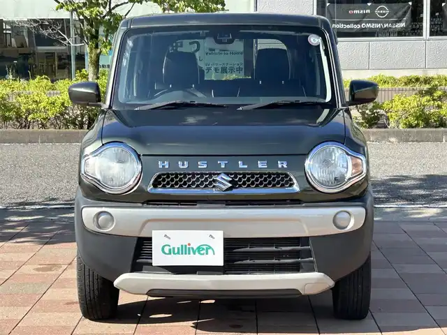 スズキ ハスラー G 福島県 2018(平30)年 5.4万km クールカーキPM 社外ナビゲーション/型番：CN-RE04D/【CD/DVD/SD/BT/TV】/バックカメラ/ETC/前席シートヒーター/レーダーブレーキサポート/アイドリングストップ/ヘッドライトレベライザー/純正フロアマット/純正ドアバイザー