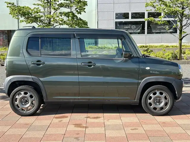 スズキ ハスラー G 福島県 2018(平30)年 5.4万km クールカーキPM 社外ナビゲーション/型番：CN-RE04D/【CD/DVD/SD/BT/TV】/バックカメラ/ETC/前席シートヒーター/レーダーブレーキサポート/アイドリングストップ/ヘッドライトレベライザー/純正フロアマット/純正ドアバイザー