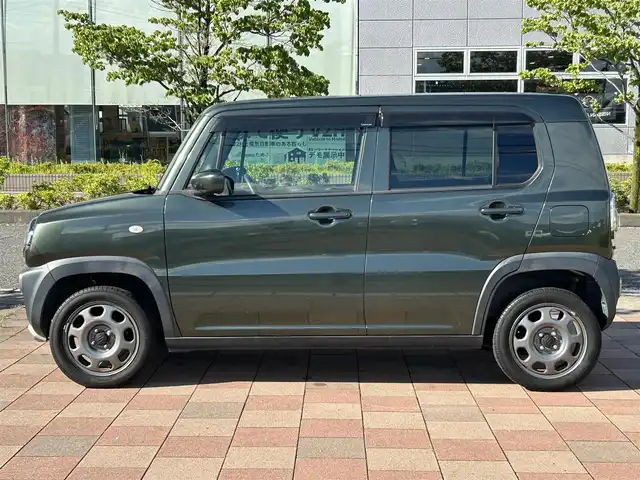 スズキ ハスラー G 福島県 2018(平30)年 5.4万km クールカーキPM 社外ナビゲーション/型番：CN-RE04D/【CD/DVD/SD/BT/TV】/バックカメラ/ETC/前席シートヒーター/レーダーブレーキサポート/アイドリングストップ/ヘッドライトレベライザー/純正フロアマット/純正ドアバイザー