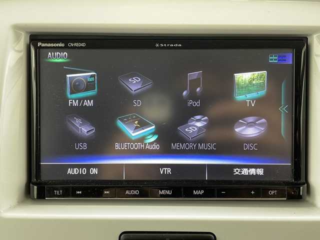 スズキ ハスラー G 栃木県 2018(平30)年 5.4万km クールカーキPM 社外ナビ/型番：CN-RE04D/【CD/DVD/SD/BT/TV】/バックカメラ/ETC/前席シートヒーター/レーダーブレーキサポート/アイドリングストップ/ヘッドライトレベライザー/純正フロアマット/純正ドアバイザー