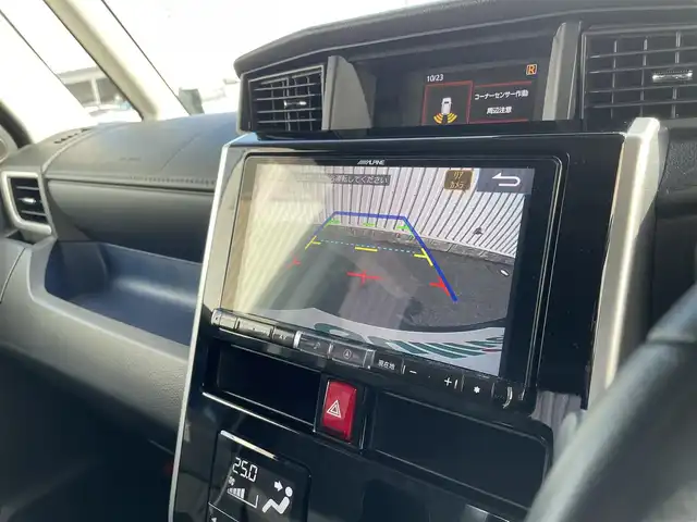 トヨタ ルーミー カスタムG－T 福岡県 2019(令1)年 4.2万km ブラックマイカメタリック アルパイン９型ナビ（Ｘ９ＮＸ２）／ウーファー（ＳＷＥ－１５００）/両側パワースライドドア　/Ｄ／Ｎ席シートヒーター　/クルーズコントロール　/ＬＤＡ／ＴＲＣ／衝突軽減ブレーキ　/ステアリングスイッチ　/電格ミラー/アイドリングストップ/クリアランスソナー/ETC/スマートキー/プッシュスタート/LEDヘッドライト