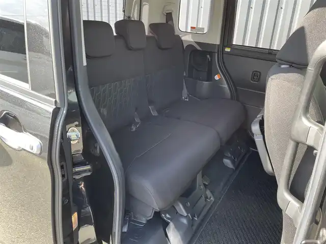 トヨタ ルーミー カスタムG－T 福岡県 2019(令1)年 4.2万km ブラックマイカメタリック アルパイン９型ナビ（Ｘ９ＮＸ２）／ウーファー（ＳＷＥ－１５００）/両側パワースライドドア　/Ｄ／Ｎ席シートヒーター　/クルーズコントロール　/ＬＤＡ／ＴＲＣ／衝突軽減ブレーキ　/ステアリングスイッチ　/電格ミラー/アイドリングストップ/クリアランスソナー/ETC/スマートキー/プッシュスタート/LEDヘッドライト