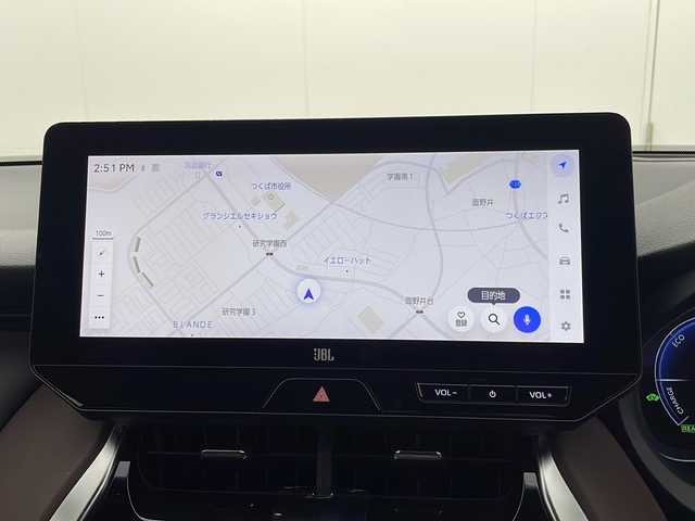 トヨタ ハリアー ハイブリッド Z レザーパッケージ 茨城県 2023(令5)年 2万km プラチナホワイトパールマイカ 12.3インチ純正ナビ付ディスプレイオーディオ/・FM/AM/フルセグTV/Bluetooth/・AppleCarPlay/AndroidAuto/・アラウンドビュー/・JBLサウンド/BSM/前後コーナーセンサー/ビルドインETC/ドライブレコーダー/本革レザーシート/追従型クルーズコントロール/ステアリングヒーター/パワーシート（D+N席）/シートベンチレーション（D+N席）/シートヒーター（D+N席）/デジタルインナーミラー/パワバックドア/純正アルミホイール/純正フロアマット/スペアキー/AAC/衝突被害軽減ブレーキ/レーンキープアシスト/横滑り防止機能