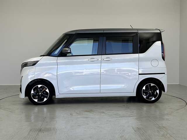 日産 ルークス HWS X プロパイロットED 茨城県 2020(令2)年 2.5万km チタニウムグレーM/シルキーホワイト エマージェンシーブレーキ/プロパイロット/純正9インチSDナビ/　　CD/DVD/BT/フルセグ/360°カメラ/両側パワースライドドア/レーダークルーズコントロール/LEDオートライト/ハーフレザーシート/純正14インチアルミホイール/ステアリングスイッチ/USBポート/スマートキー2本/禁煙車