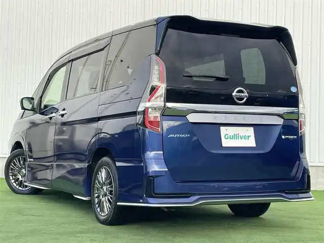 日産 セレナ e-パワー オーテック セーフティPKG 香川県 2020(令2)年 5.1万km 青Ⅱ 登録時走行距離：50929km/プロパイロット/→エマージェンシーブレーキ/→レーダークルーズコントロール/→レーンキープアシスト/純正10インチナビ/→DVD/CD/→フルセグTV/アラウンドビューモニター/ブラインドスポットモニター/両側パワースライドドア/ハンズフリーオートスライドドア/レザーシート/革巻きステアリング/ステアリングリモコン/LEDヘッドライト/ドラレコ/ETC/純正16インチAW/純正フロアマット/スマートキー/プッシュスタート