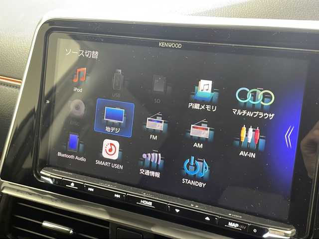 トヨタ シエンタ ファンベースG クエロ 大阪府 2020(令2)年 4.4万km ブラックマイカ KENWOOD 9インチナビ　MDV-M906HDL/【BT/フルセグTV/ipod/USB/HDMI/DVD]/アラウンドビューモニター/ドライブレコーダー前後　DRV-MR745/ビルトインETC/衝突被害軽減システム/レーンキープアシスト/横滑り防止装置/コーナーセンサー前後/オートライト/オートマチックハイビーム/両側パワースライドドア/アイドリングストップ/純正１６インチアルミホイール/純正フロアマット/ハーフレザーシート/スマートキー
