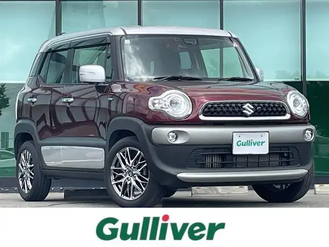 スズキ クロスビー HYBRID MZ 和歌山県 2020(令2)年 3.4万km クラレットレッドメタリック 社外7インチナビ（AVN137M)/全方位カメラ/衝突軽減ブレーキ/クルーズコントロール/オートライト/後方コーナーセンサー/ビルトインETC/柿本マフラー/タコメーター/パドルシフト/シートヒーター/LEDヘッドライト/フォグランプ/ドアバイザー/電格ミラー