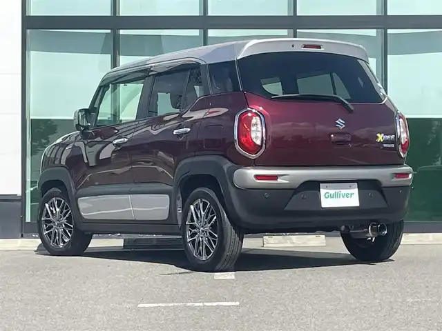 スズキ クロスビー HYBRID MZ 和歌山県 2020(令2)年 3.4万km クラレットレッドメタリック 社外7インチナビ（AVN137M)/全方位カメラ/衝突軽減ブレーキ/クルーズコントロール/オートライト/後方コーナーセンサー/ビルトインETC/柿本マフラー/タコメーター/パドルシフト/シートヒーター/LEDヘッドライト/フォグランプ/ドアバイザー/電格ミラー