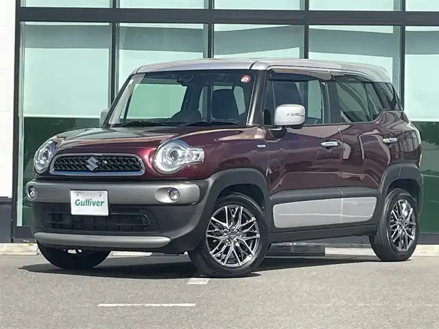 スズキ クロスビー HYBRID MZ 和歌山県 2020(令2)年 3.4万km クラレットレッドメタリック 社外7インチナビ（AVN137M)/全方位カメラ/衝突軽減ブレーキ/クルーズコントロール/オートライト/後方コーナーセンサー/ビルトインETC/柿本マフラー/タコメーター/パドルシフト/シートヒーター/LEDヘッドライト/フォグランプ/ドアバイザー/電格ミラー