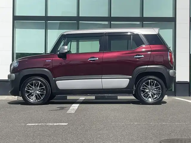 スズキ クロスビー HYBRID MZ 和歌山県 2020(令2)年 3.4万km クラレットレッドメタリック 社外7インチナビ（AVN137M)/全方位カメラ/衝突軽減ブレーキ/クルーズコントロール/オートライト/後方コーナーセンサー/ビルトインETC/柿本マフラー/タコメーター/パドルシフト/シートヒーター/LEDヘッドライト/フォグランプ/ドアバイザー/電格ミラー