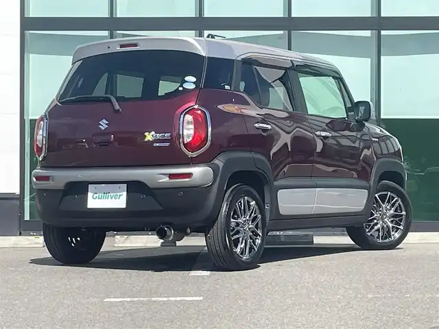 スズキ クロスビー HYBRID MZ 和歌山県 2020(令2)年 3.4万km クラレットレッドメタリック 社外7インチナビ（AVN137M)/全方位カメラ/衝突軽減ブレーキ/クルーズコントロール/オートライト/後方コーナーセンサー/ビルトインETC/柿本マフラー/タコメーター/パドルシフト/シートヒーター/LEDヘッドライト/フォグランプ/ドアバイザー/電格ミラー