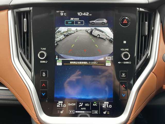 スバル アウトバック リミテッドEX 岩手県 2022(令4)年 7.4万km ストームグレーメタリック アイサイトＸ　全車速追従クルコン　ＢＳＭ　１１．６型ナビ　バックＣ　スマートフォン連携　可動式ルーフレール　ナッパレザー　シートヒーター　電動Ｒゲート　歩行者エアバック　ステアヒーター　前後フォグ