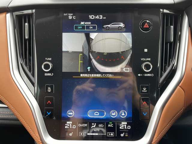 スバル アウトバック リミテッドEX 岩手県 2022(令4)年 7.4万km ストームグレーメタリック アイサイトＸ　全車速追従クルコン　ＢＳＭ　１１．６型ナビ　バックＣ　スマートフォン連携　可動式ルーフレール　ナッパレザー　シートヒーター　電動Ｒゲート　歩行者エアバック　ステアヒーター　前後フォグ