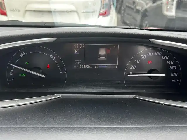 トヨタ シエンタ ハイブリッド G クエロ 滋賀県 2018(平30)年 6万km ブラックマイカ/センシュアルレッドマイカ 純正９インチナビ/・フルセグ・Bluetooth・CD・DVD・USB/トヨタセーフティーセンス/全方位カメラ/デジタルインナーミラー/ハーフレザーシート/シートヒーター/ステアリングヒーター/両側パワースライドドア/ETC/オートライト/オートハイビーム/前後ドライブレコーダー/前後ソナー/純正16インチアルミホイール