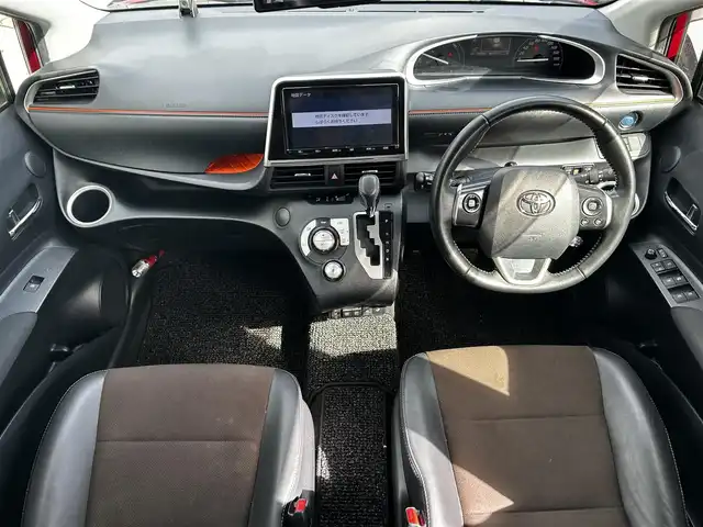 トヨタ シエンタ ハイブリッド G クエロ 滋賀県 2018(平30)年 6万km ブラックマイカ/センシュアルレッドマイカ 純正９インチナビ/・フルセグ・Bluetooth・CD・DVD・USB/トヨタセーフティーセンス/全方位カメラ/デジタルインナーミラー/ハーフレザーシート/シートヒーター/ステアリングヒーター/両側パワースライドドア/ETC/オートライト/オートハイビーム/前後ドライブレコーダー/前後ソナー/純正16インチアルミホイール