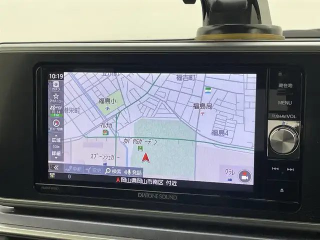 ダイハツ キャスト アクティバ G SAⅢ 岡山県 2018(平30)年 4.4万km オフビートカーキM 純正ナビ　「NMZM-W68D」/　「BT/フルセグ/DVD/CD/USB」　/全方位カメラ　/オートハイビーム　/ＬＥＤヘッドライト（AUTO機能付き）　/ＥＴＣ　/衝突被害軽減システム　/車線逸脱防止システム　/ドライブレコーダー　/ヘッドライトレベライザー　/純正ドアバイザー/フォグランプ/アイドリングストップ　/禁煙車/スマートキー×1/プッシュスタート