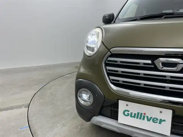 ダイハツ キャスト アクティバ G SAⅢ 岡山県 2018(平30)年 4.4万km オフビートカーキM 純正ナビ　「NMZM-W68D」/　「BT/フルセグ/DVD/CD/USB」　/全方位カメラ　/オートハイビーム　/ＬＥＤヘッドライト（AUTO機能付き）　/ＥＴＣ　/衝突被害軽減システム　/車線逸脱防止システム　/ドライブレコーダー　/ヘッドライトレベライザー　/純正ドアバイザー/フォグランプ/アイドリングストップ　/禁煙車/スマートキー×1/プッシュスタート