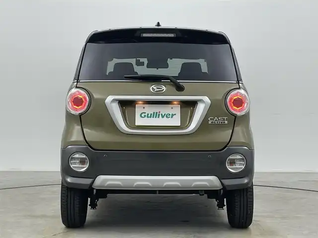ダイハツ キャスト アクティバ G SAⅢ 岡山県 2018(平30)年 4.4万km オフビートカーキM 純正ナビ　「NMZM-W68D」/　「BT/フルセグ/DVD/CD/USB」　/全方位カメラ　/オートハイビーム　/ＬＥＤヘッドライト（AUTO機能付き）　/ＥＴＣ　/衝突被害軽減システム　/車線逸脱防止システム　/ドライブレコーダー　/ヘッドライトレベライザー　/純正ドアバイザー/フォグランプ/アイドリングストップ　/禁煙車/スマートキー×1/プッシュスタート