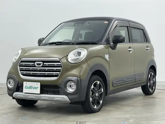 ダイハツ キャスト アクティバ G SAⅢ 岡山県 2018(平30)年 4.4万km オフビートカーキM 純正ナビ　「NMZM-W68D」/　「BT/フルセグ/DVD/CD/USB」　/全方位カメラ　/オートハイビーム　/ＬＥＤヘッドライト（AUTO機能付き）　/ＥＴＣ　/衝突被害軽減システム　/車線逸脱防止システム　/ドライブレコーダー　/ヘッドライトレベライザー　/純正ドアバイザー/フォグランプ/アイドリングストップ　/禁煙車/スマートキー×1/プッシュスタート