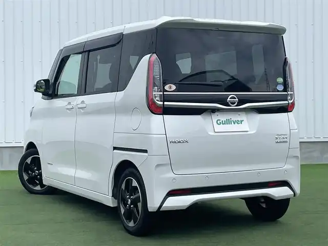 日産 ルークス HWS X プロパイロットED 香川県 2020(令2)年 2.4万km ホワイトパール 登録時走行距離：23552km/全方位カメラ/ETC/ドライブレコーダー/ステアリングリモコン/LEDオートライト/フォグランプ/両側パワースライド/14インチアルミホイール/電格ウィンカーミラー/レーンキープ/ブレーキアシスト/スマートキー