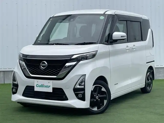 日産 ルークス HWS X プロパイロットED 香川県 2020(令2)年 2.4万km ホワイトパール 登録時走行距離：23552km/全方位カメラ/ETC/ドライブレコーダー/ステアリングリモコン/LEDオートライト/フォグランプ/両側パワースライド/14インチアルミホイール/電格ウィンカーミラー/レーンキープ/ブレーキアシスト/スマートキー