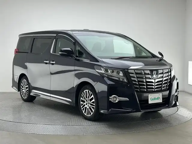 トヨタ アルファード S Cパッケージ 兵庫県 2016(平28)年 6.6万km スパークリングブラックパールクリスタルシャイン 純正9インチナビ/フルセグ CD DVD BT MSV/純正フリップダウンモニター/両側パワースライドドア/ツインムーンルーフ/パワーバックドア/レーダークルーズコントロール/プリクラッシュセーフティー/クリアランスソナー/ハーフレザーシート/パワーシート/ステアリングヒーター/LEDヘッドライト/LEDフォグライト/オートライト/ビルトインETC/MOPスペアタイヤ/純正フロアマット/ドアバイザー/スマートキー/スペアキー